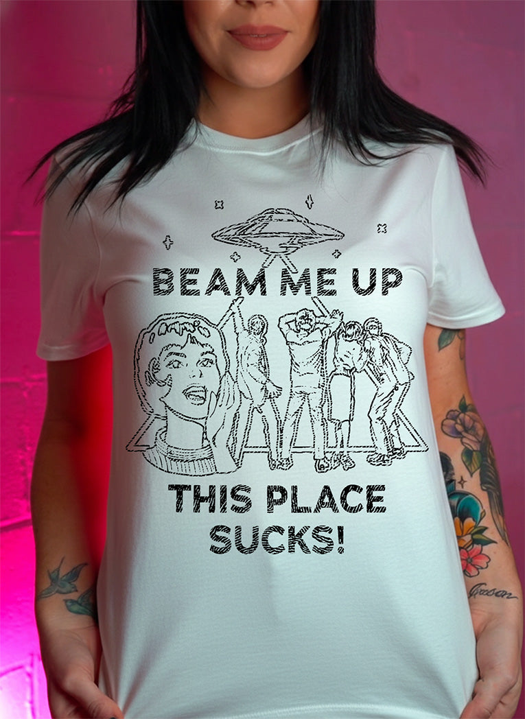 Beam Me Up - DTF Transfer