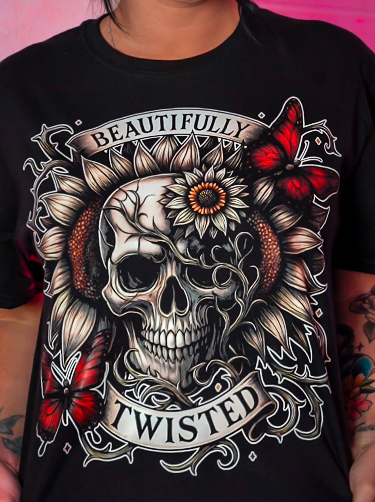 Beautifully Twisted- DTF Transfer