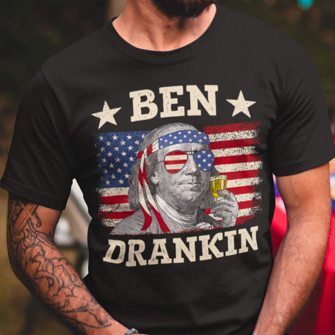 Ben Drankin T Shirt Graphic Tee