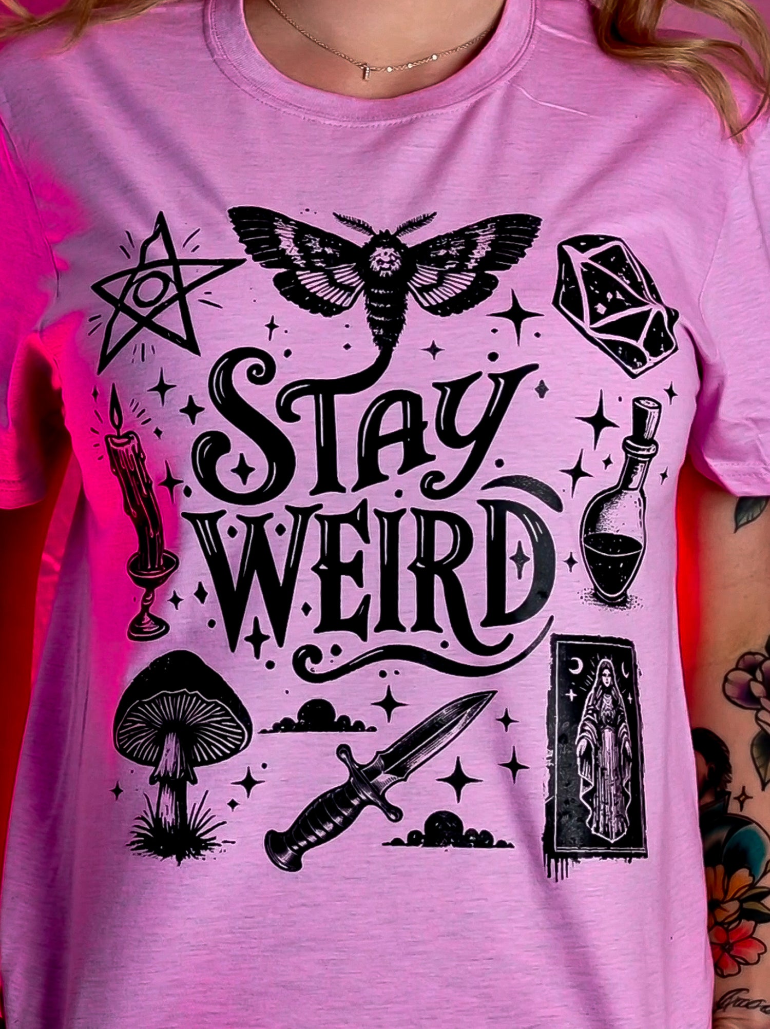 Stay Weird - DTF Transfer