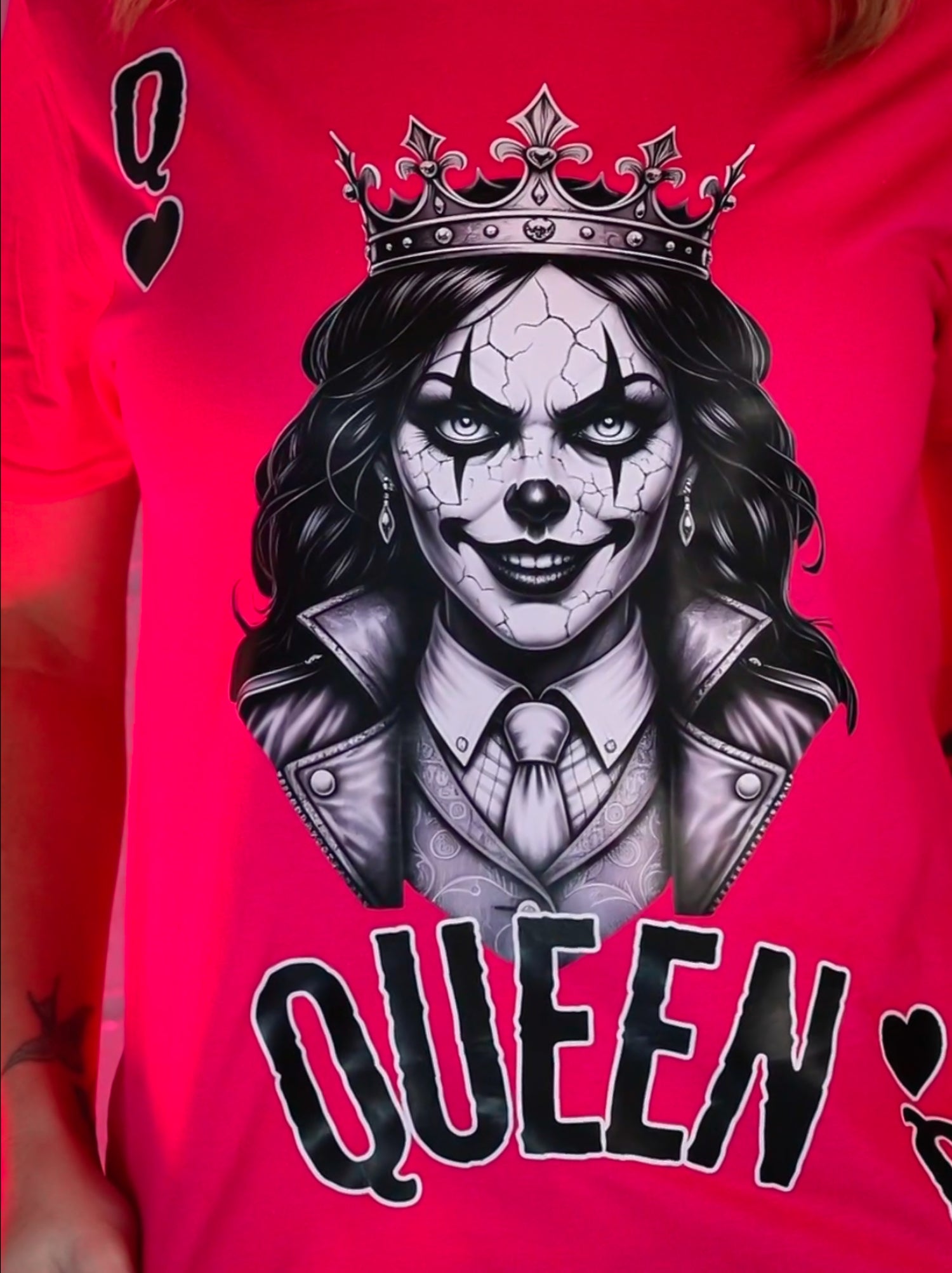 Queen Of Hearts - DTF Transfer