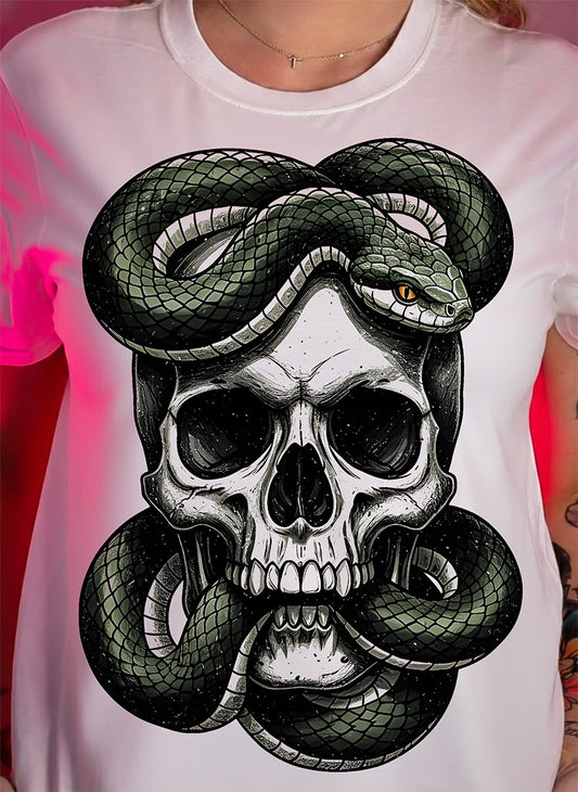 The "Skull Serpent" - DTF Transfer