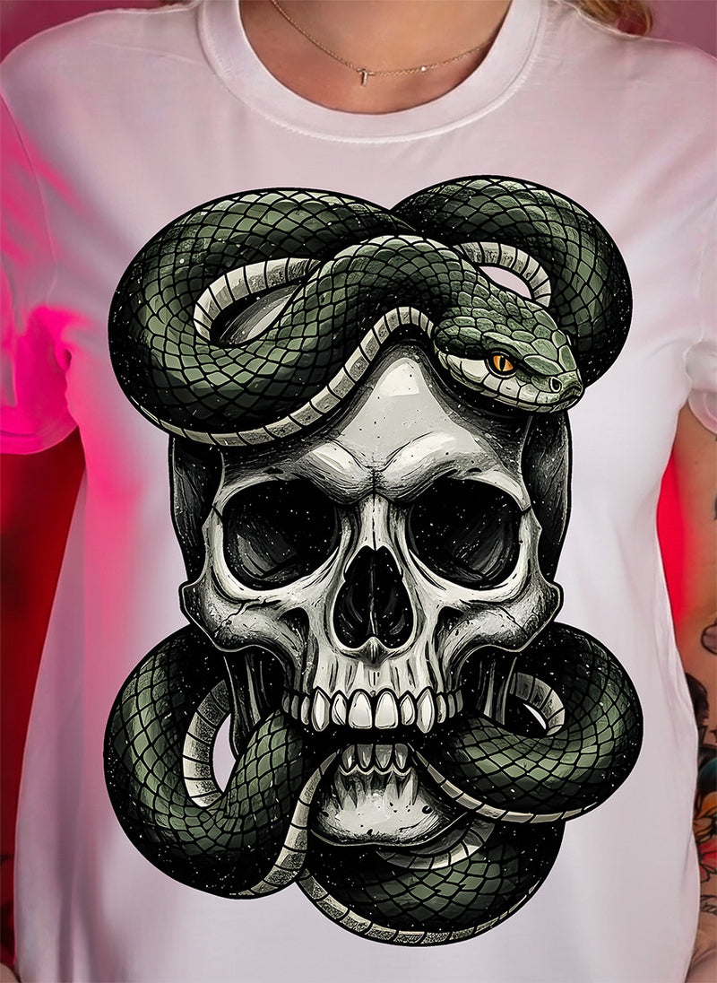 The "Skull Serpent" - DTF Transfer