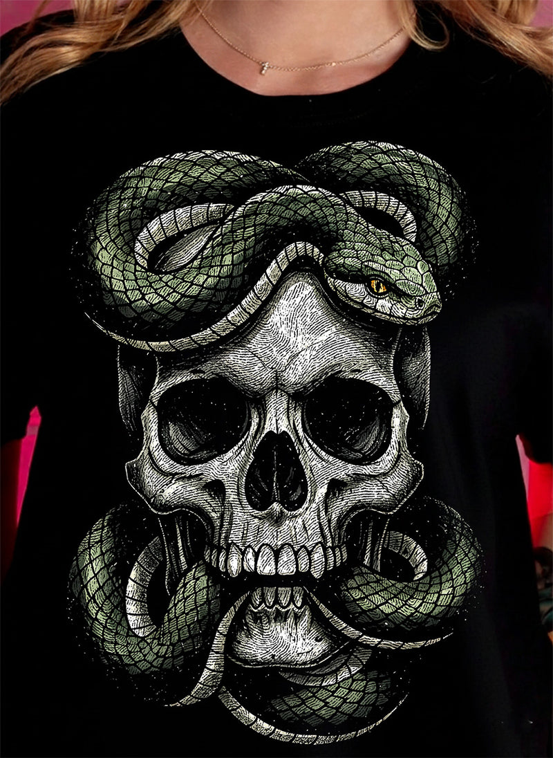 The "Skull Serpent" - DTF Transfer