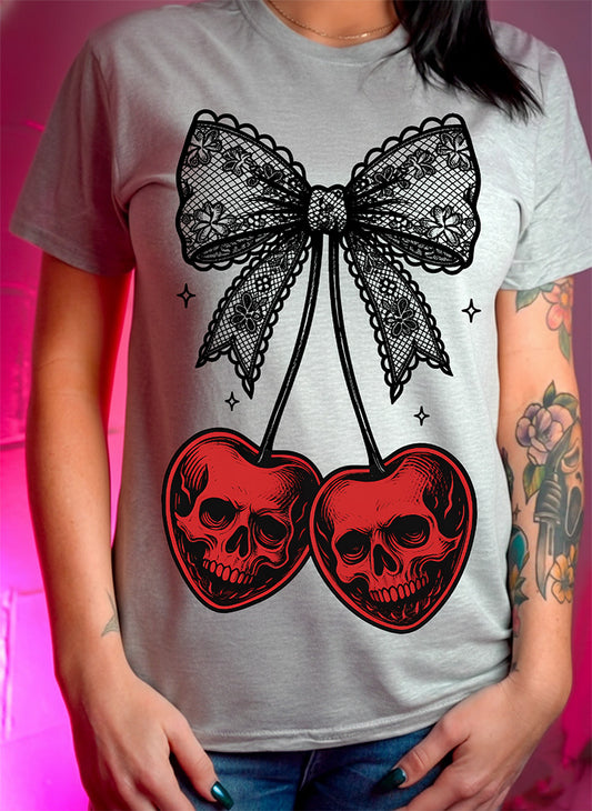 Skull Cherries - DTF Transfer