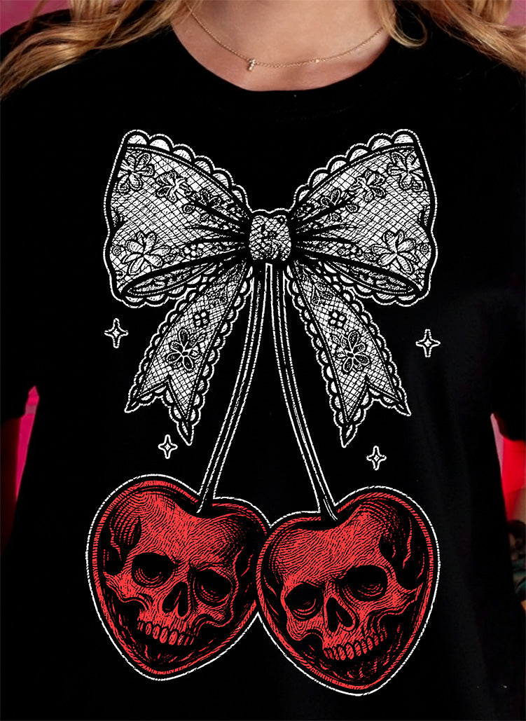 Skull Cherries - DTF Transfer