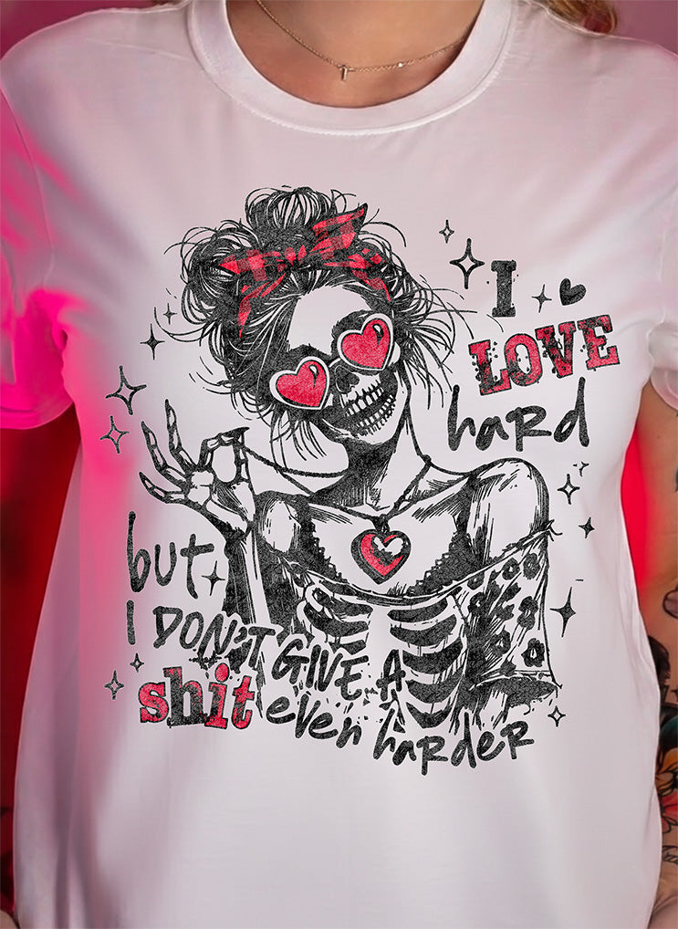 I Love Hard - DTF Transfer