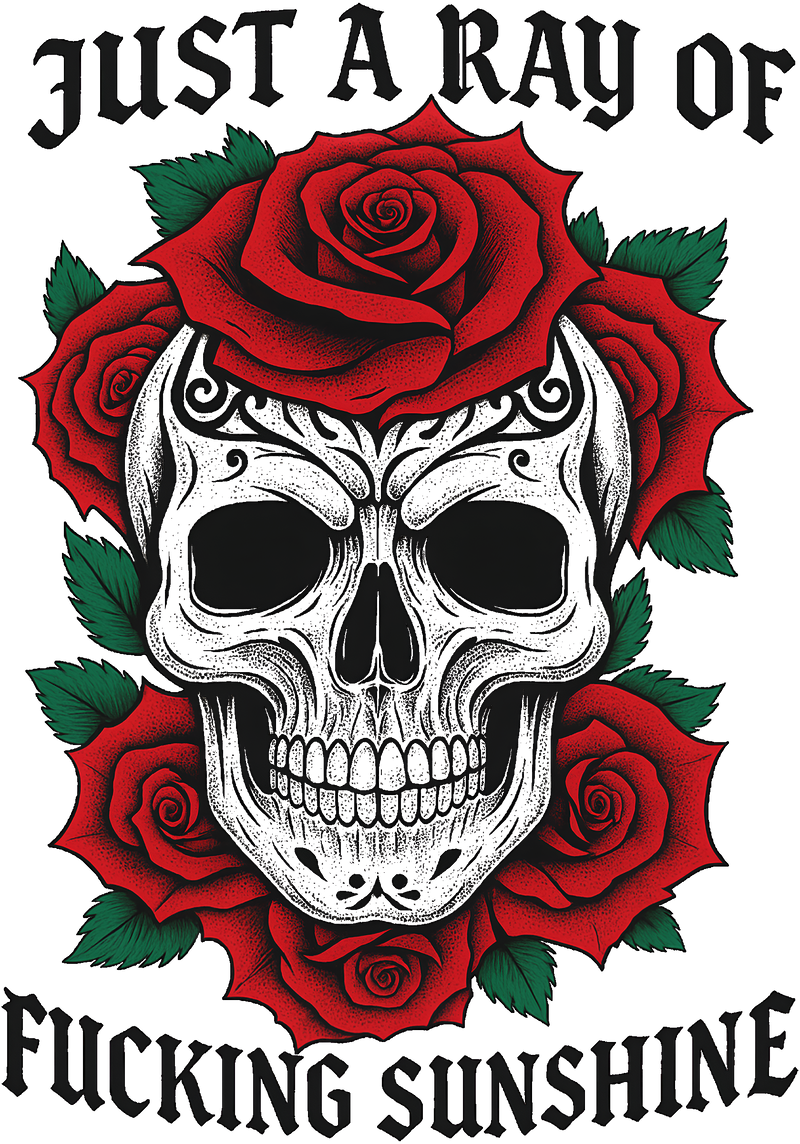 Just A Ray Of Fucking Sunshine - DTF Transfer