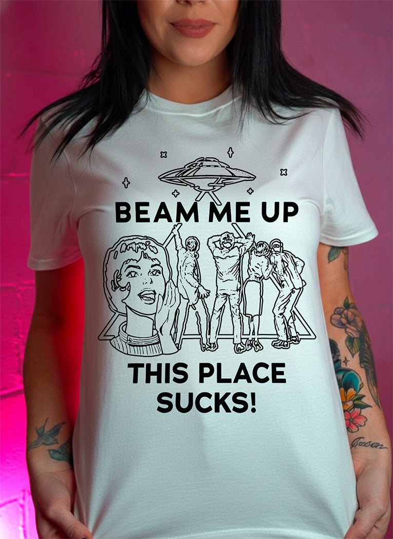 Beam Me Up - DTF Transfer