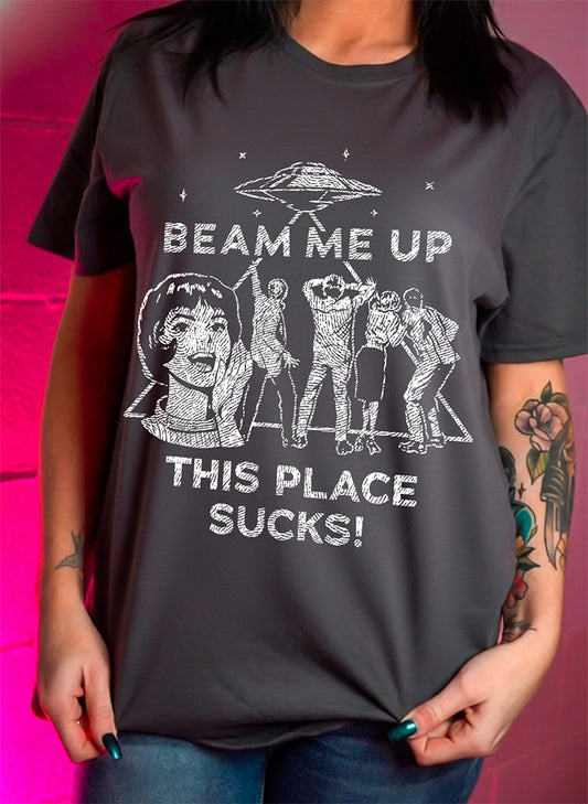 Beam Me Up - DTF Transfer