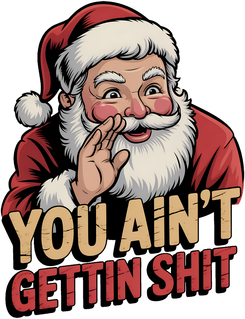 You Ain't Gettin Shit- DTF Transfer