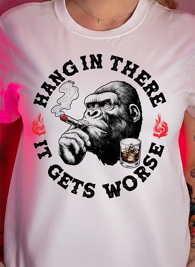 Hang in There - DTF Transfer