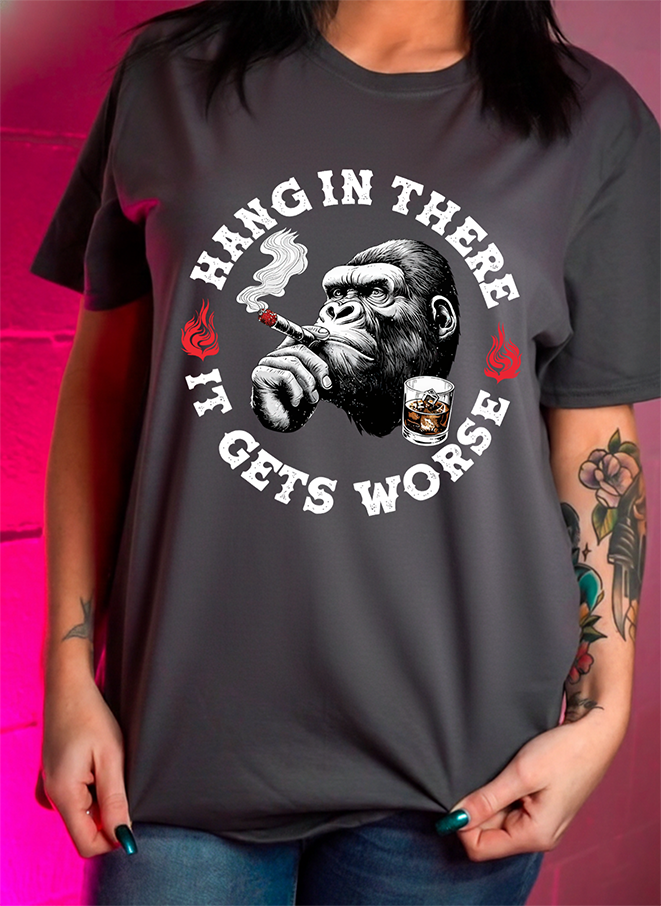 Hang in There - DTF Transfer