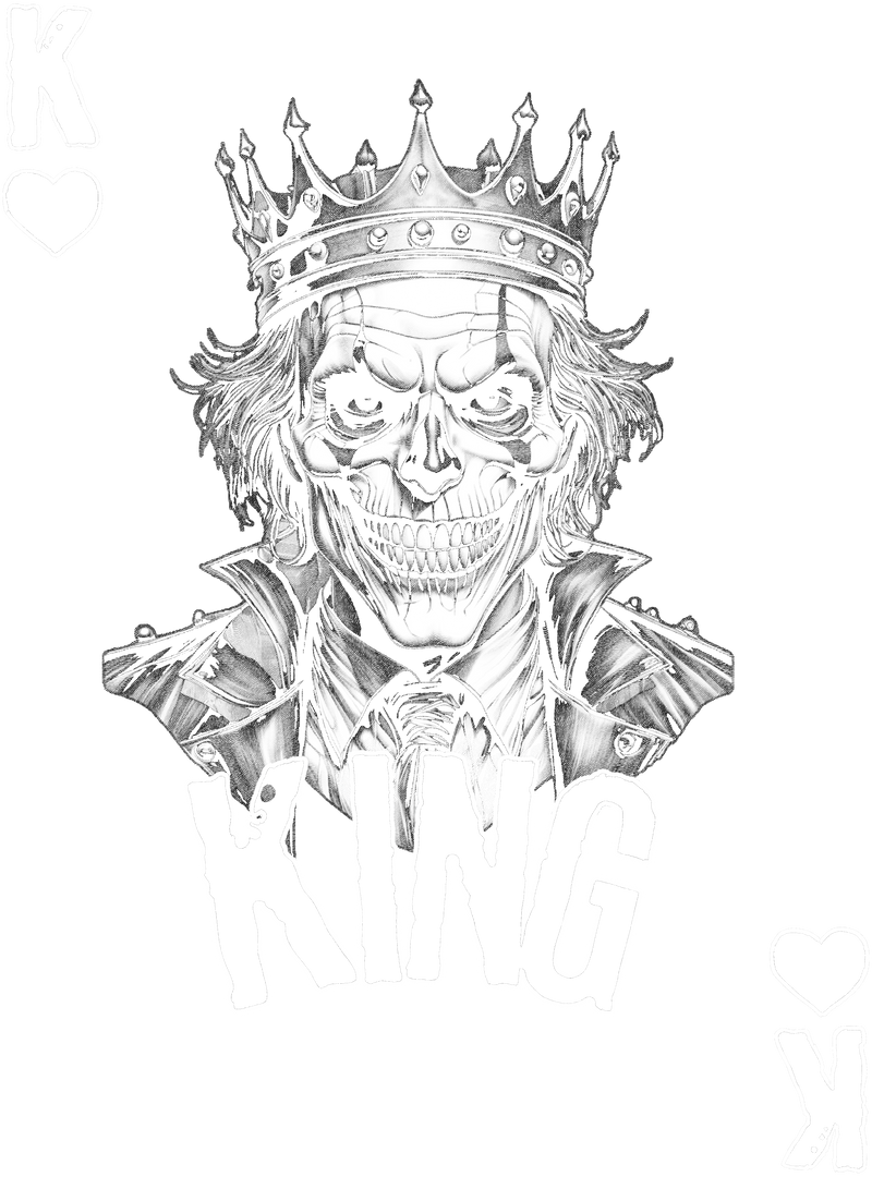 King of Hearts - DTF Transfer