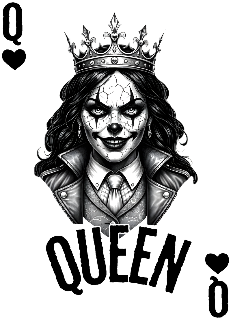 Queen Of Hearts - DTF Transfer