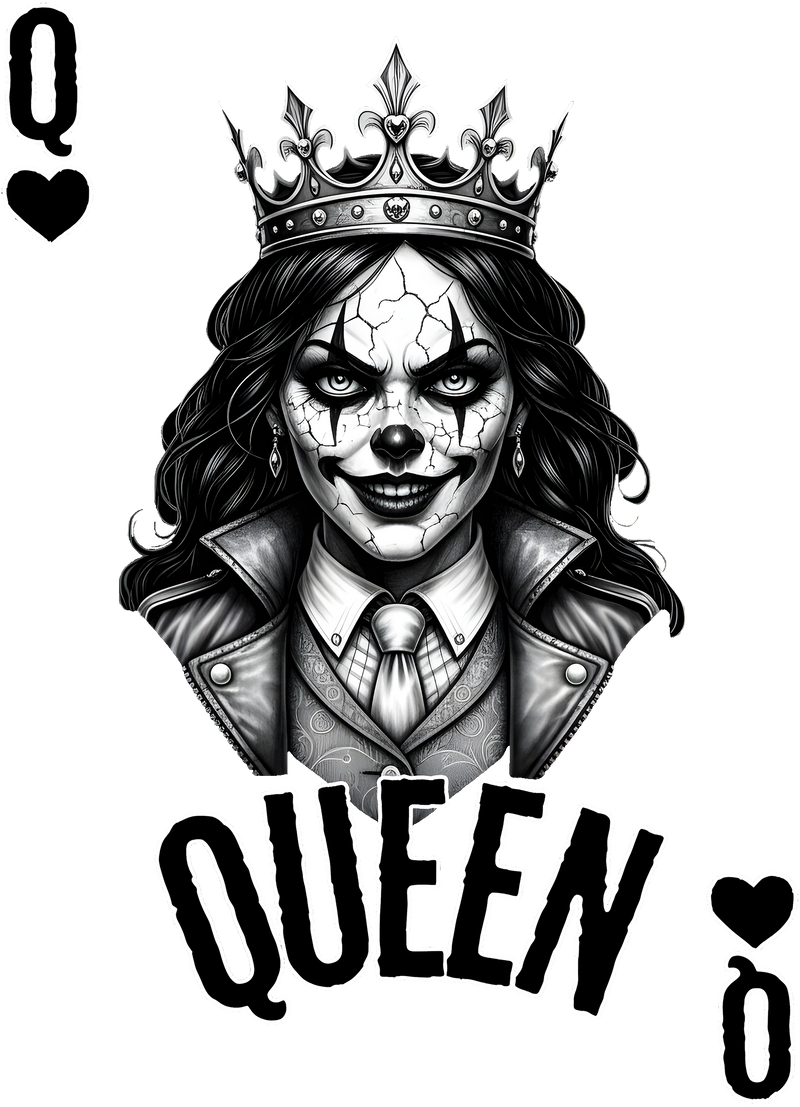 Queen Of Hearts - DTF Transfer