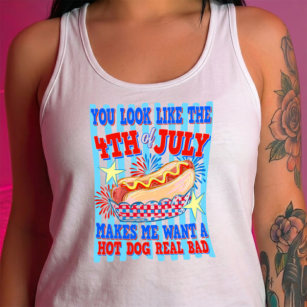 Hot Dog Real Bad - DTF Transfer