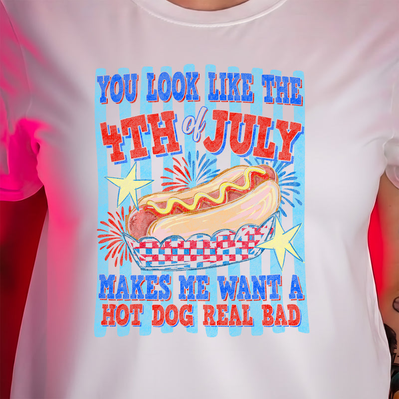 Hot Dog Real Bad - DTF Transfer