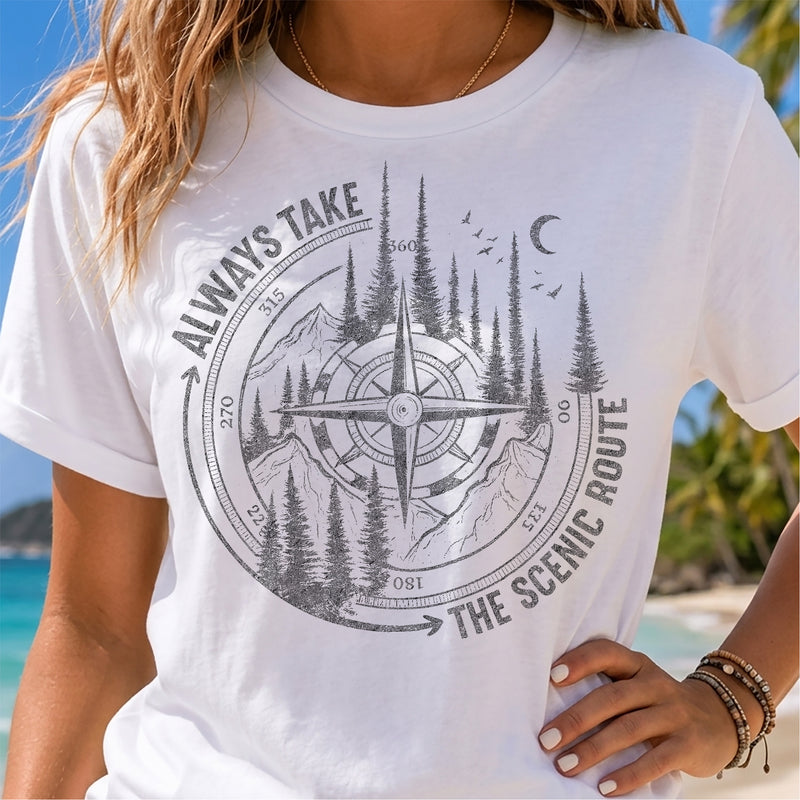 Always Take The Scenic Route - DTF Transfer