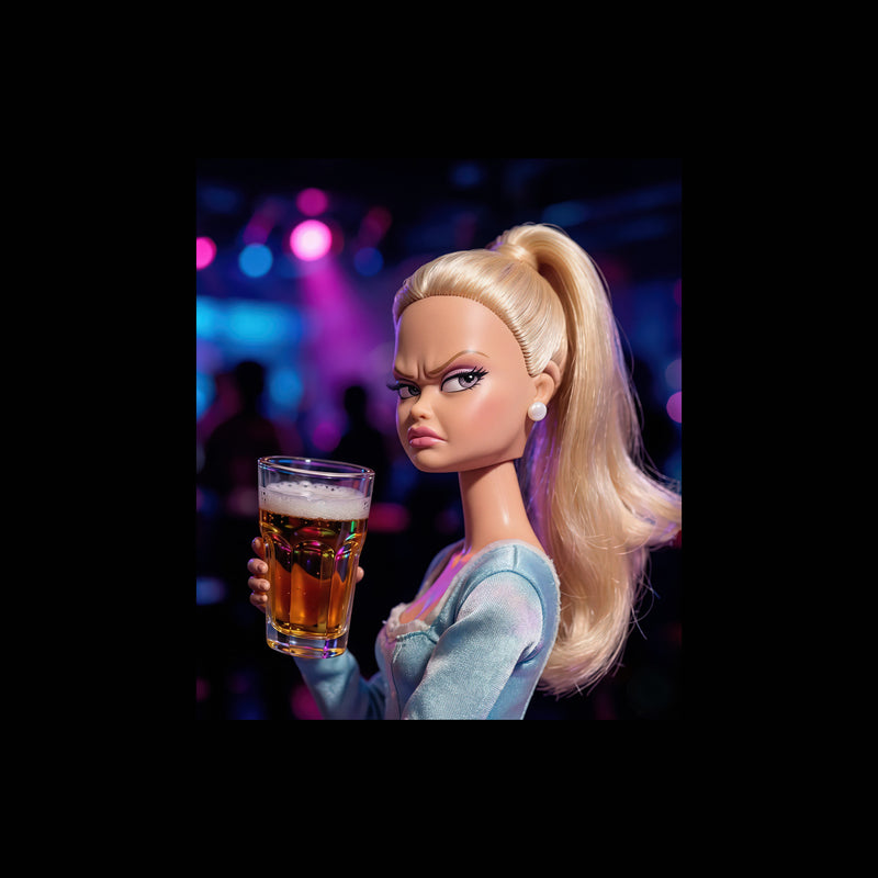 Fed Up Angry Doll - DTF Transfer