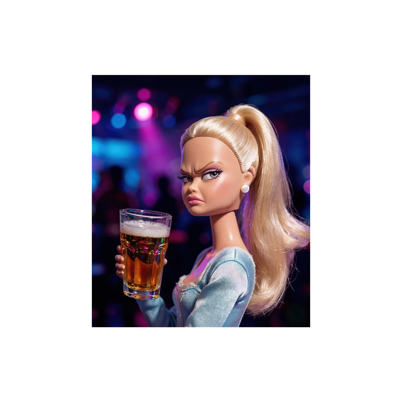 Fed Up Angry Doll - DTF Transfer