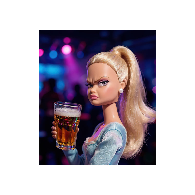 Fed Up Angry Doll - DTF Transfer