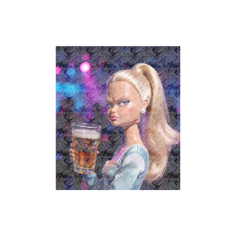 Fed Up Angry Doll - DTF Transfer