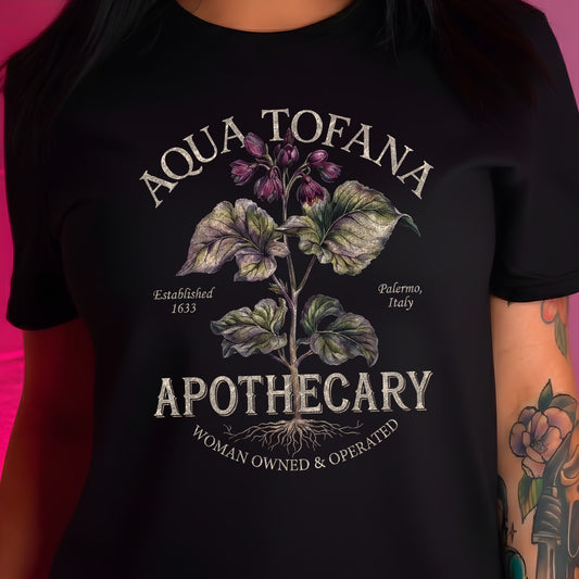 Aqua Tofana Apothecary - DTF Transfer