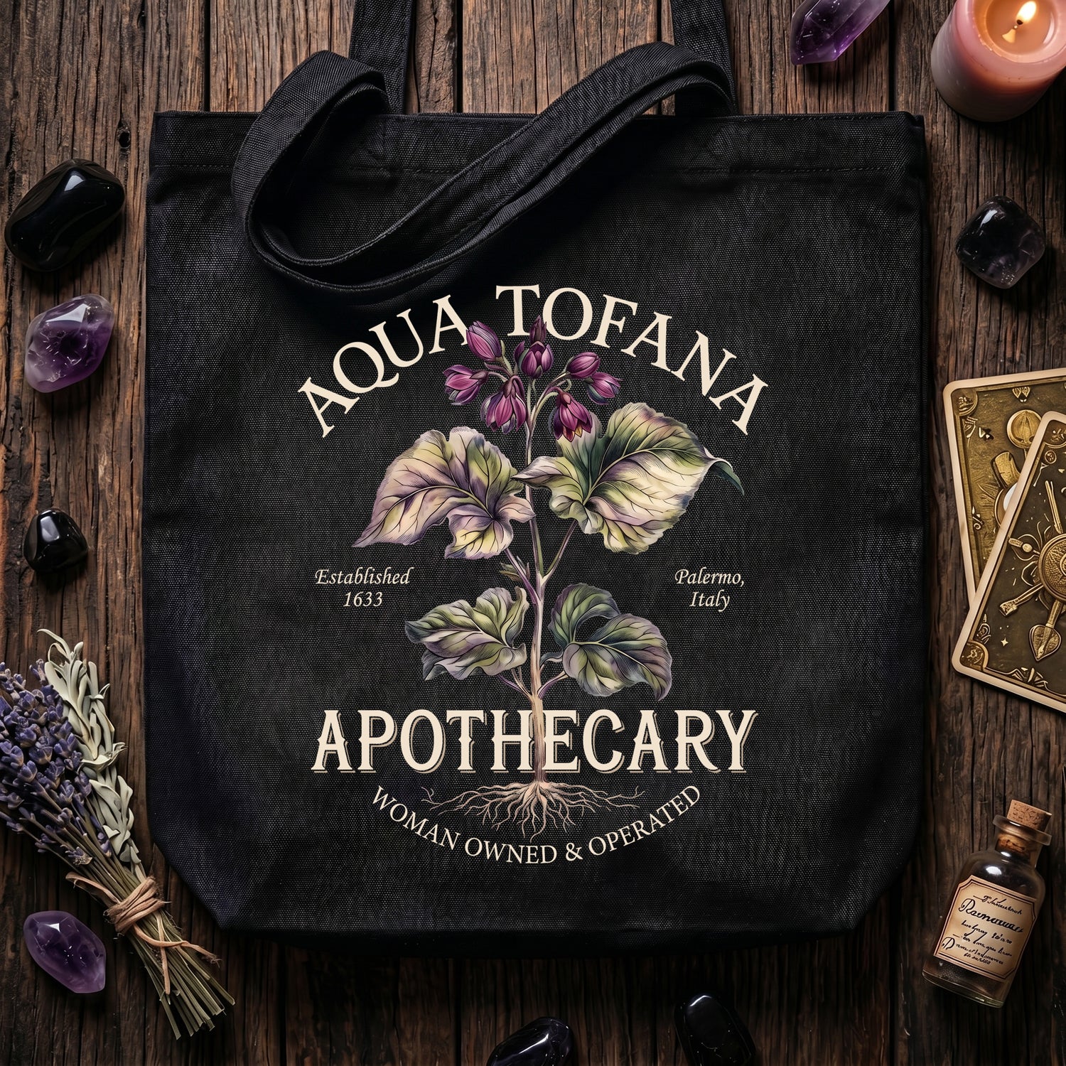 Aqua Tofana Apothecary - DTF Transfer