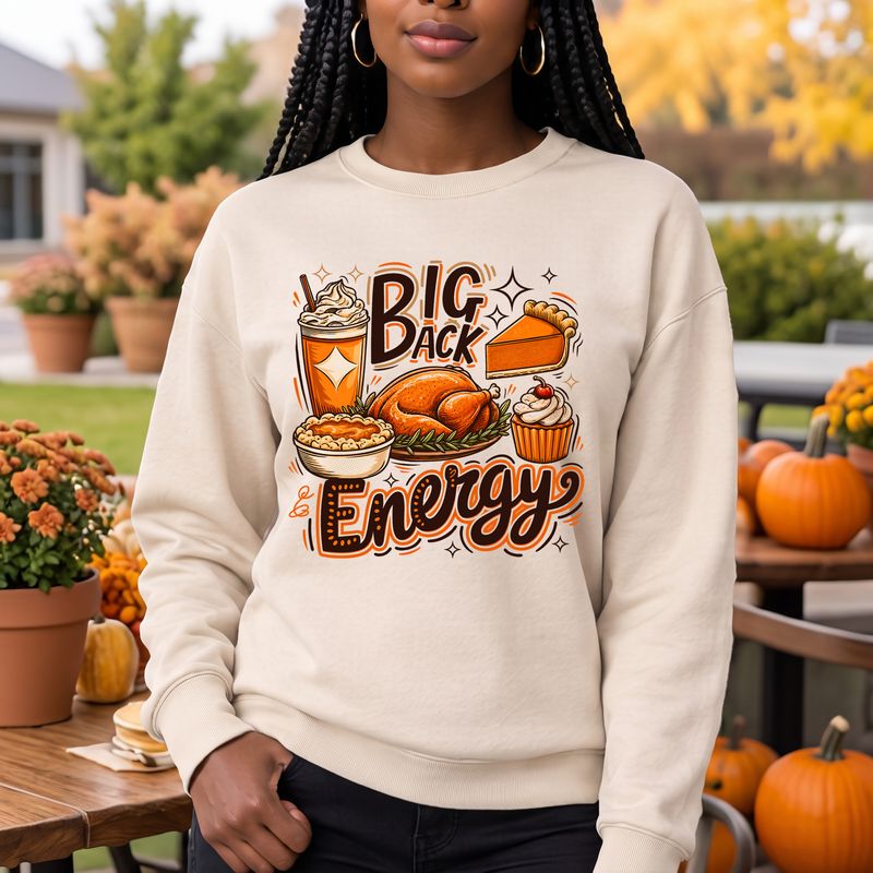 Funny Thanksgiving Feast DTF Transfer