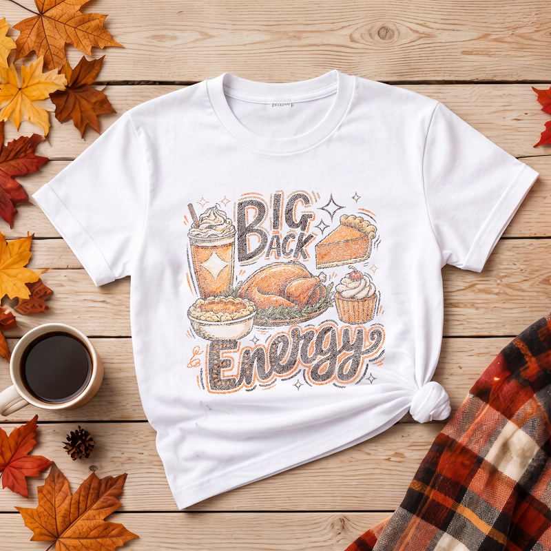 Funny Thanksgiving Feast DTF Transfer