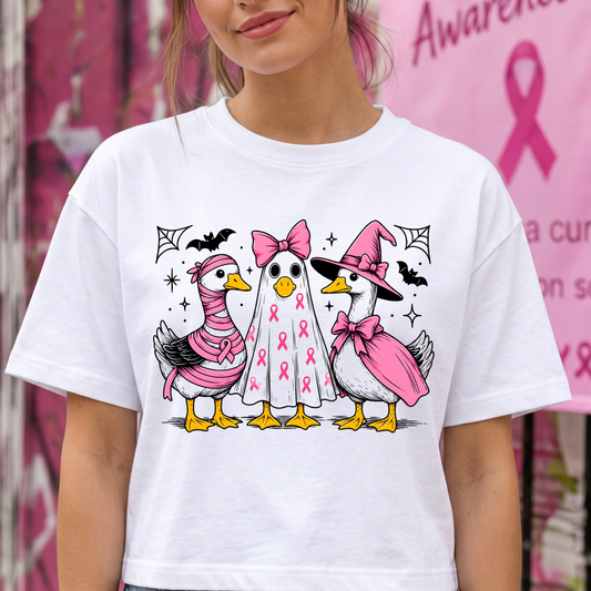 Breast Cancer Awareness Halloween DTF Transfer