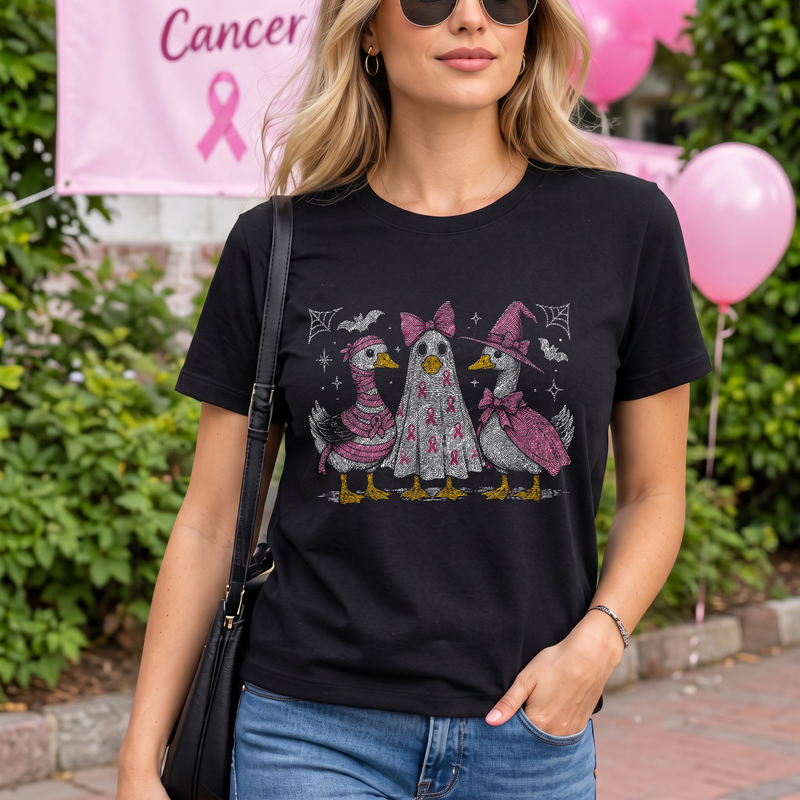 Breast Cancer Awareness Halloween DTF Transfer