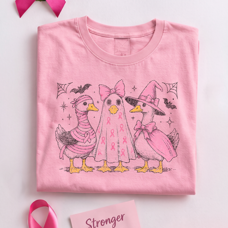 Breast Cancer Awareness Halloween DTF Transfer
