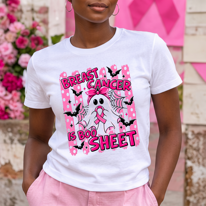 Ghost Ribbon Awareness DTF Transfer