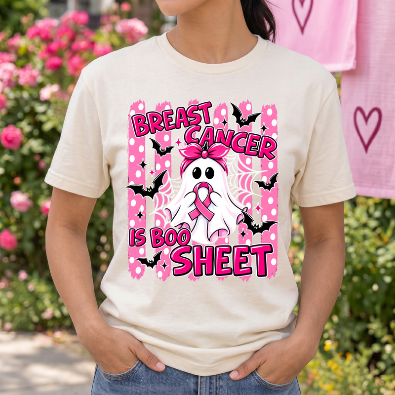 Ghost Ribbon Awareness DTF Transfer