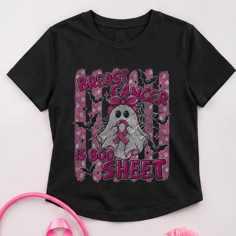Ghost Ribbon Awareness DTF Transfer