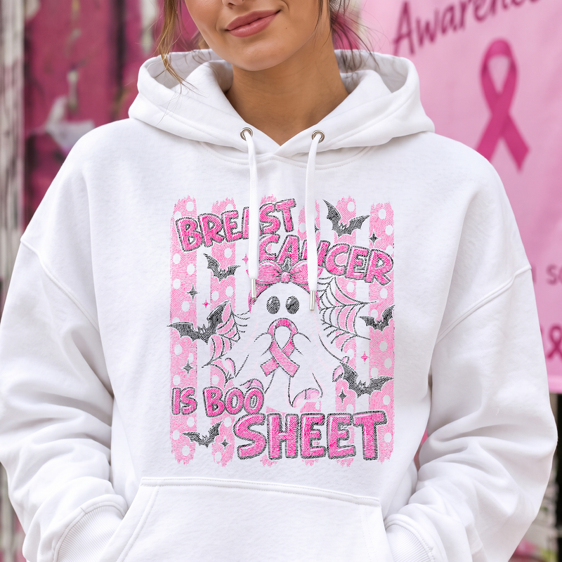 Ghost Ribbon Awareness DTF Transfer