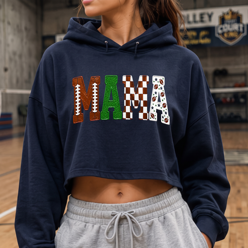 Textured Game Day Varsity Block DTF Transfer