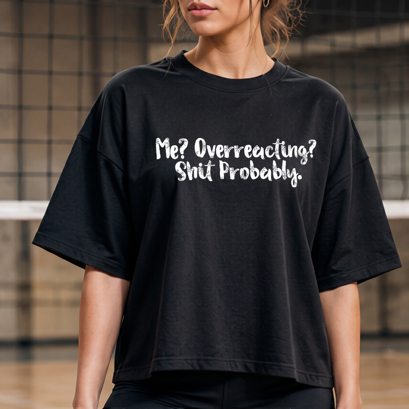 Bold Black Sarcastic Typography DTF Transfer