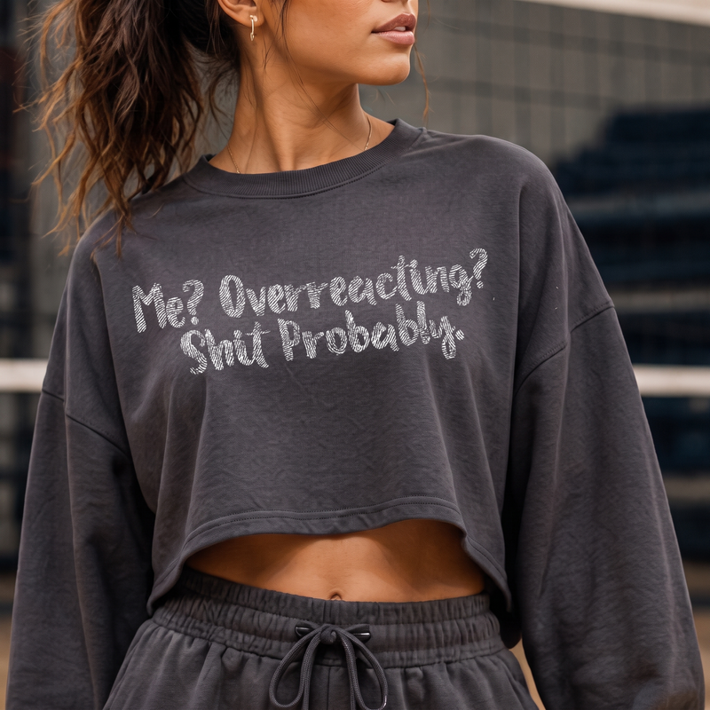 Bold Black Sarcastic Typography DTF Transfer