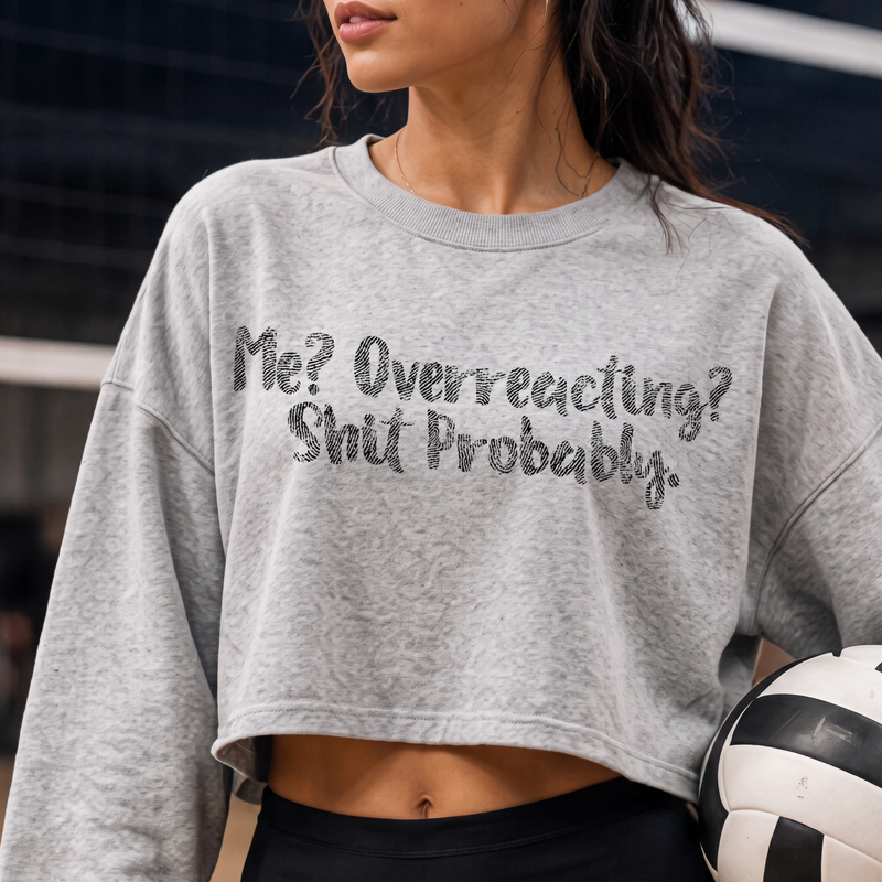 Bold Black Sarcastic Typography DTF Transfer