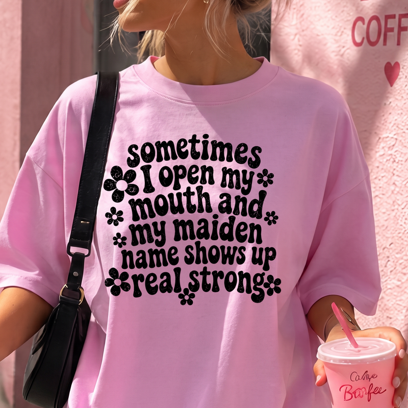 Sarcastic Attitude Typography DTF Transfer