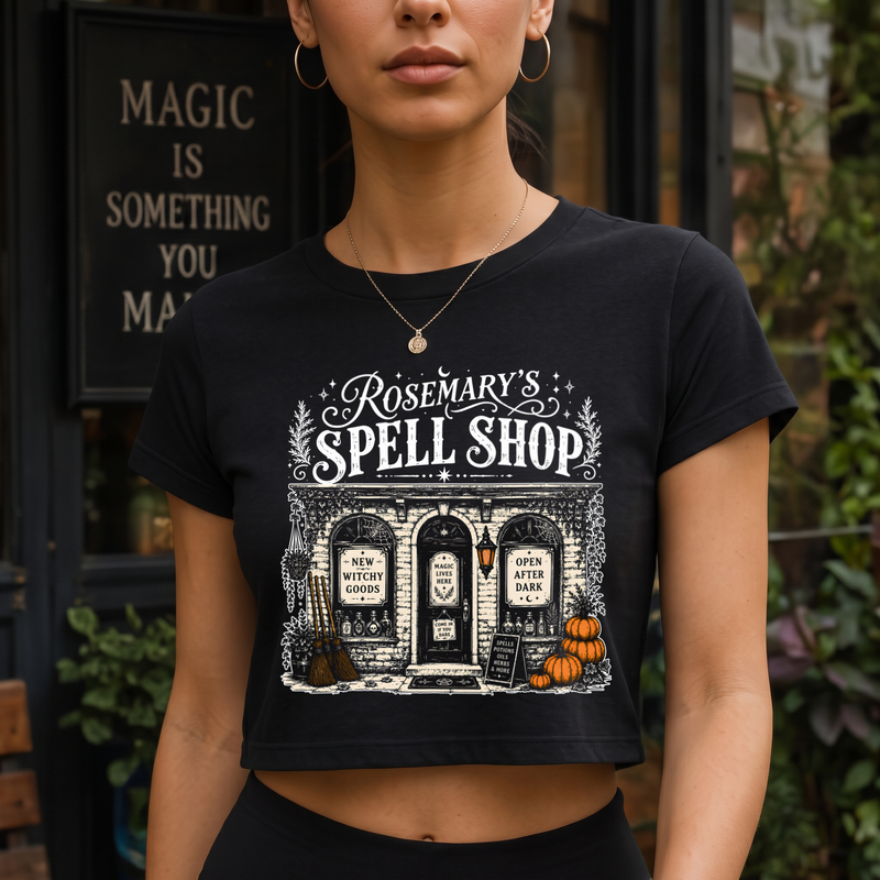 Vintage Practical Magic Storefront DTF Transfer