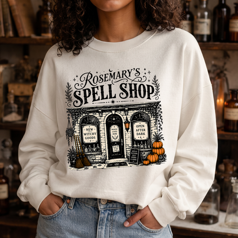 Vintage Practical Magic Storefront DTF Transfer