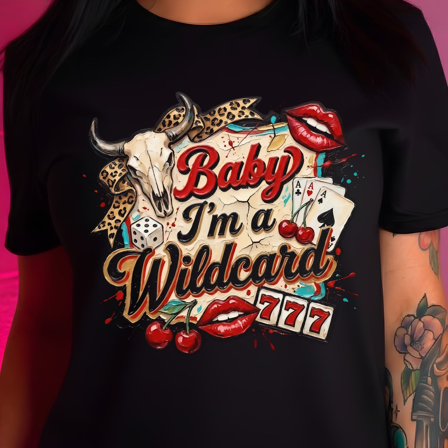 Baby I'm A Wildcard - DTF Transfer