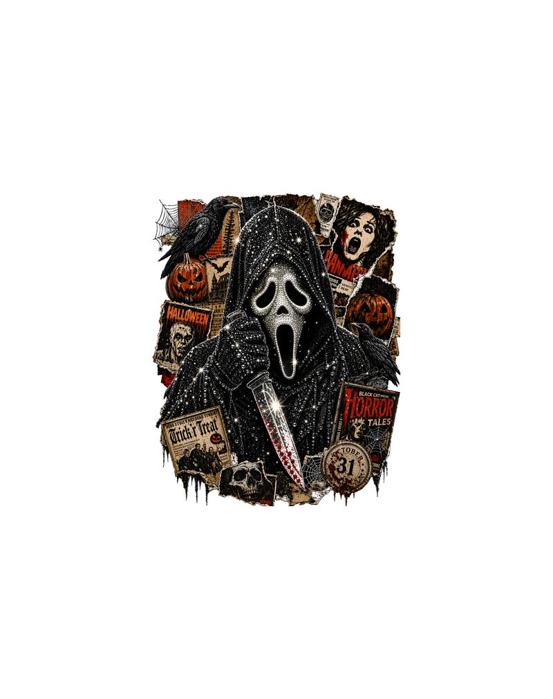 Glitter Slasher DTF Transfer