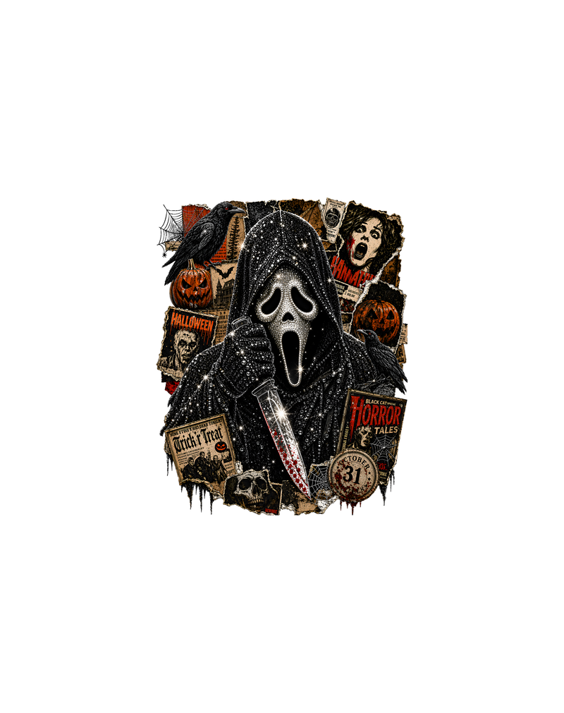 Glitter Slasher DTF Transfer