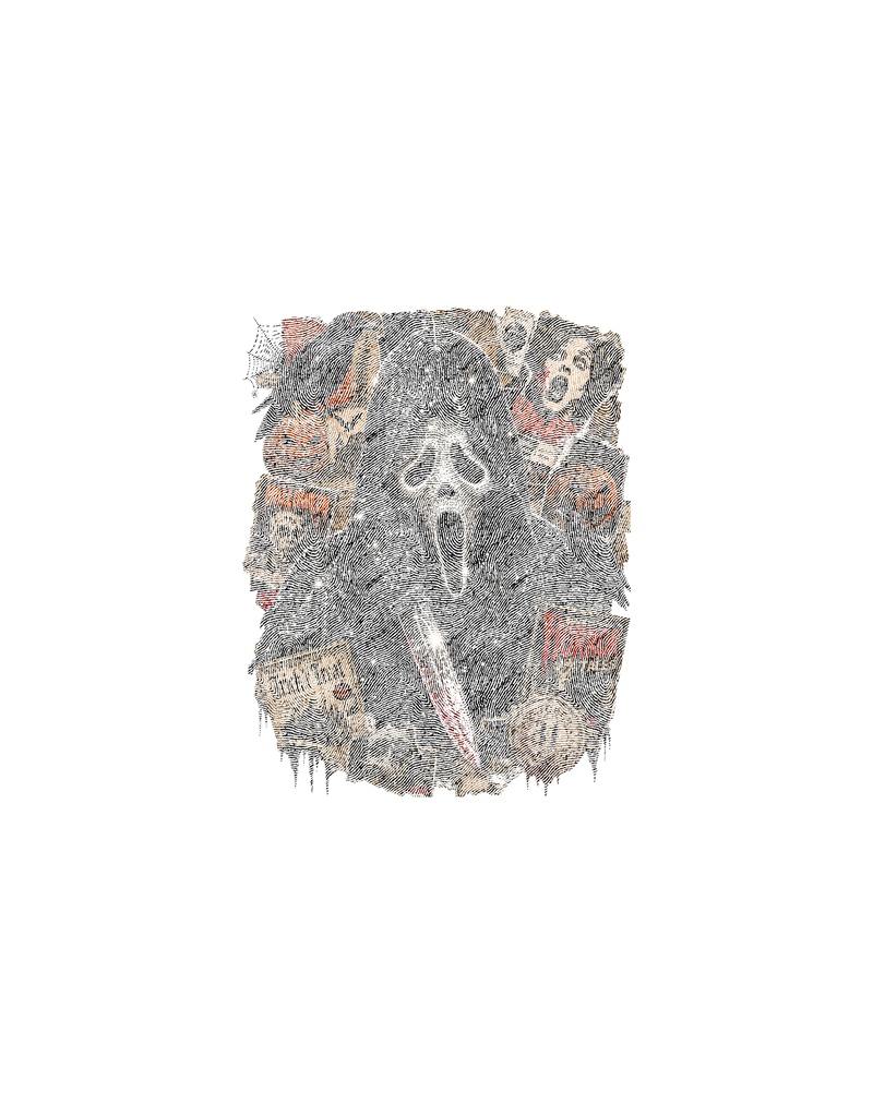 Glitter Slasher DTF Transfer