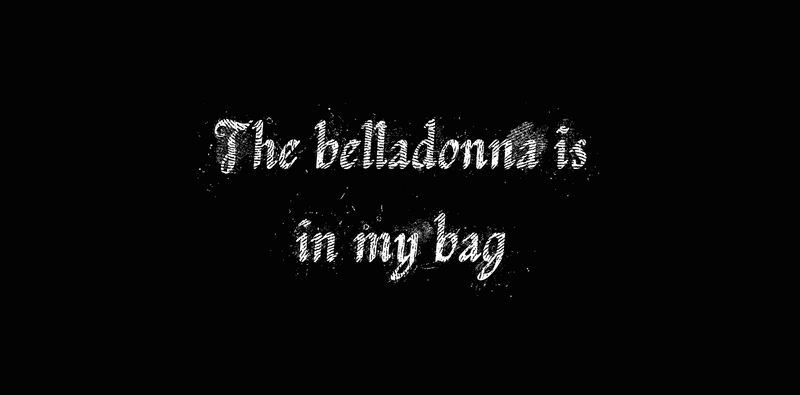 Practical Magic Vintage Distressed Typography DTF Transfer